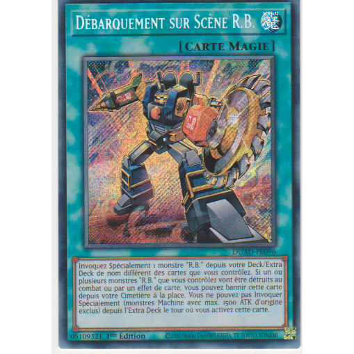 DUAD  Débarquement sur Scène R.B.