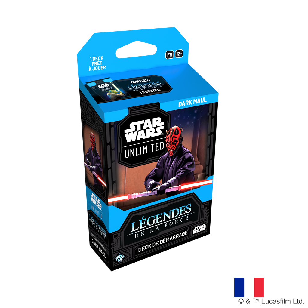 Deck de Démarrage Dark Maul - Légendes de la Force - Star Wars: Unlimited