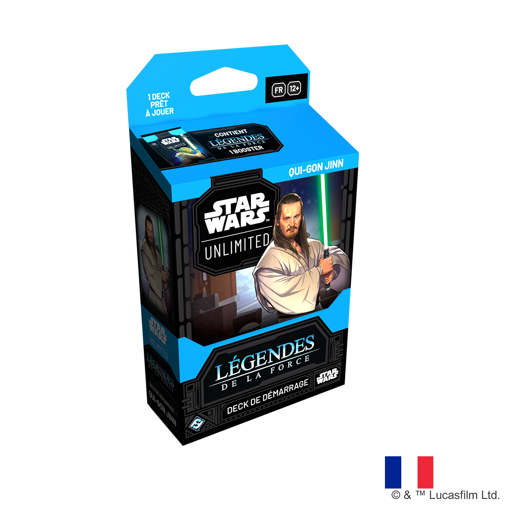 Deck de Démarrage Qui-Gon Jinn - Légendes de la Force - Star Wars: Unlimited