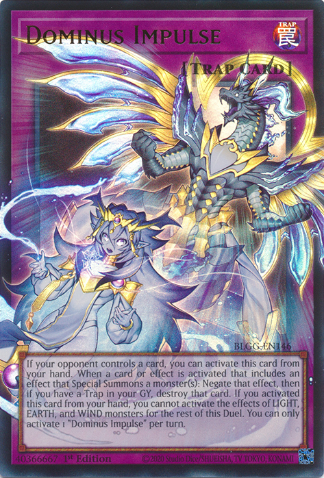 BLGG-FR146  Impulsion Dominus - French (NM)(V.1 - Ultra Rare)