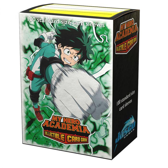 Dragon Shield - 100 protège-cartes - Sleeves Standard Art - My Hero Academia - Deku