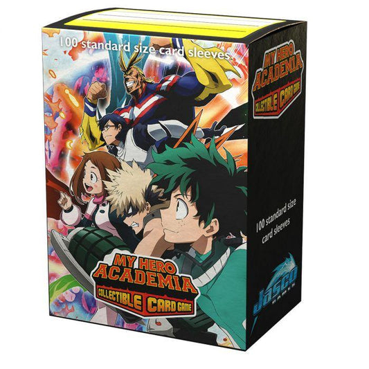 Dragon Shield - 100 protège-cartes - Sleeves Standard Art - My Hero Academia - Plus Ultra Fight