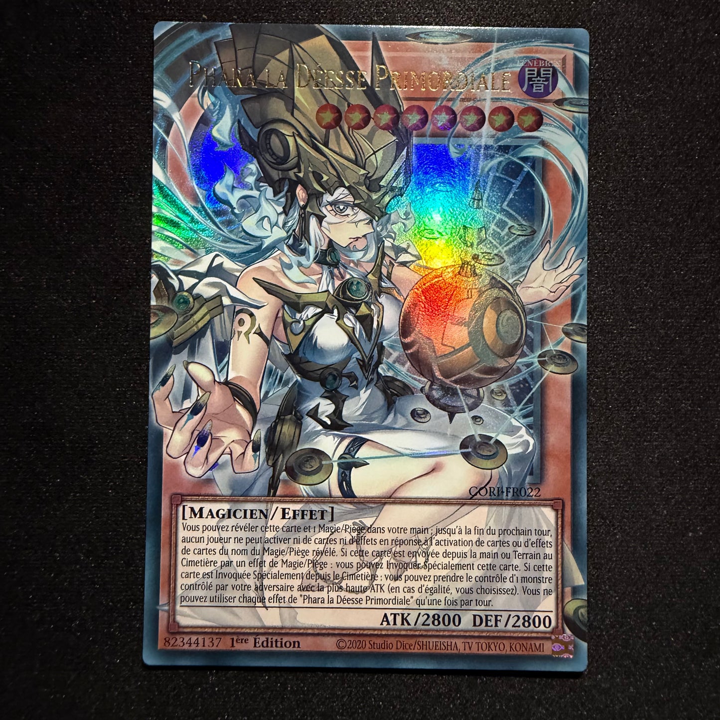 CORI-FR022  Phara la Déesse Primordiale - French (NM)(V.2 - Ultra Rare)