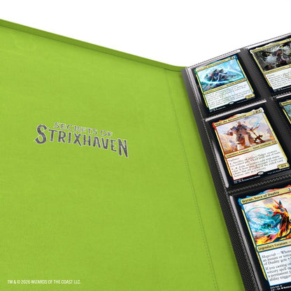 GG: MTG SOS Zip-Up Album 18-Pocket - Black/Green