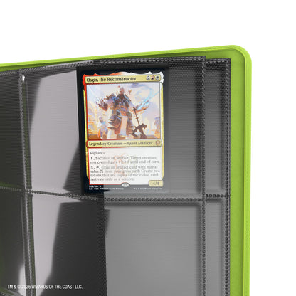 GG: MTG SOS Zip-Up Album 18-Pocket - Black/Green