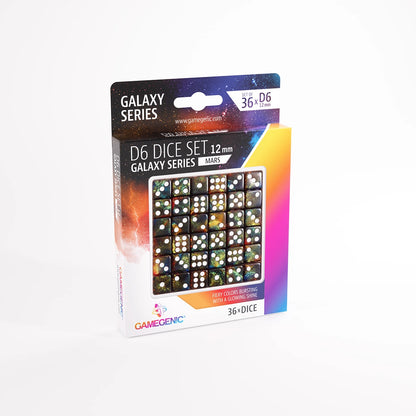 Galaxy Series -Mars- Set de 36 Dés de 6 - 12mm