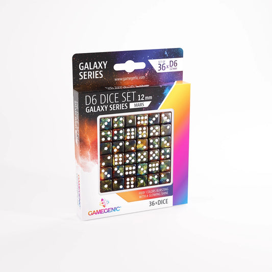 Galaxy Series -Mars- Set de 36 Dés de 6 - 12mm