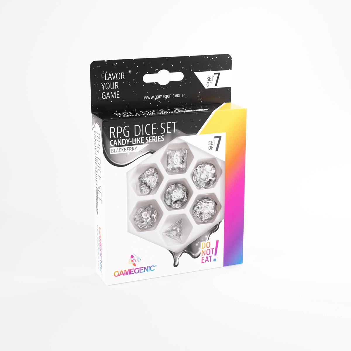 Candy-like Series -Blackberry-Set de 7 Dés JDR