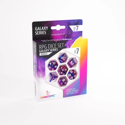 Galaxy Series -Nebula- Set de 7 Dés JDR