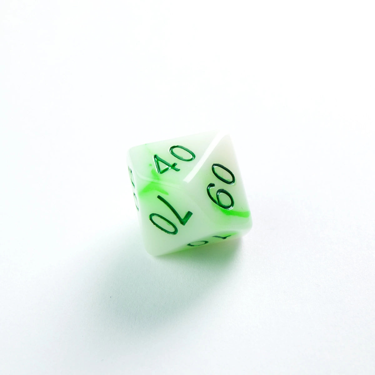 Glow Series - Toxic Stones- Set de 7 Dés JDR