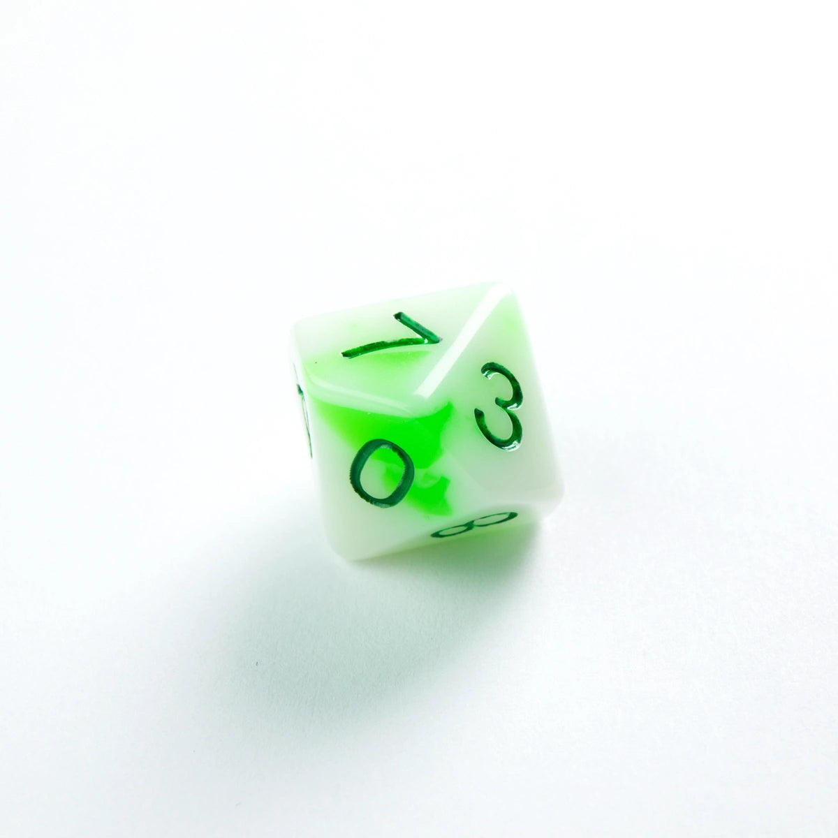 Glow Series - Toxic Stones- Set de 7 Dés JDR