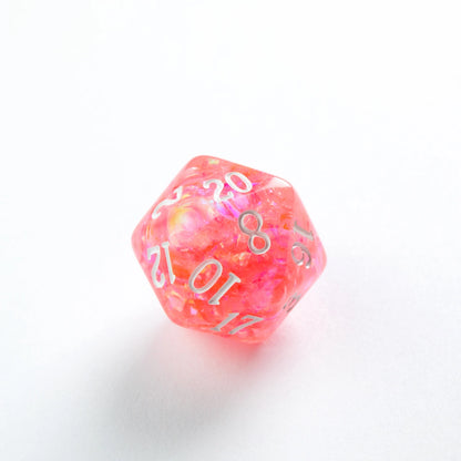Candy-like Series -Peach- Set de 7 Dés JDR
