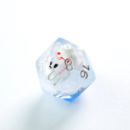 Embraced Series -Polar Bear- Set de 7 Dés JDR