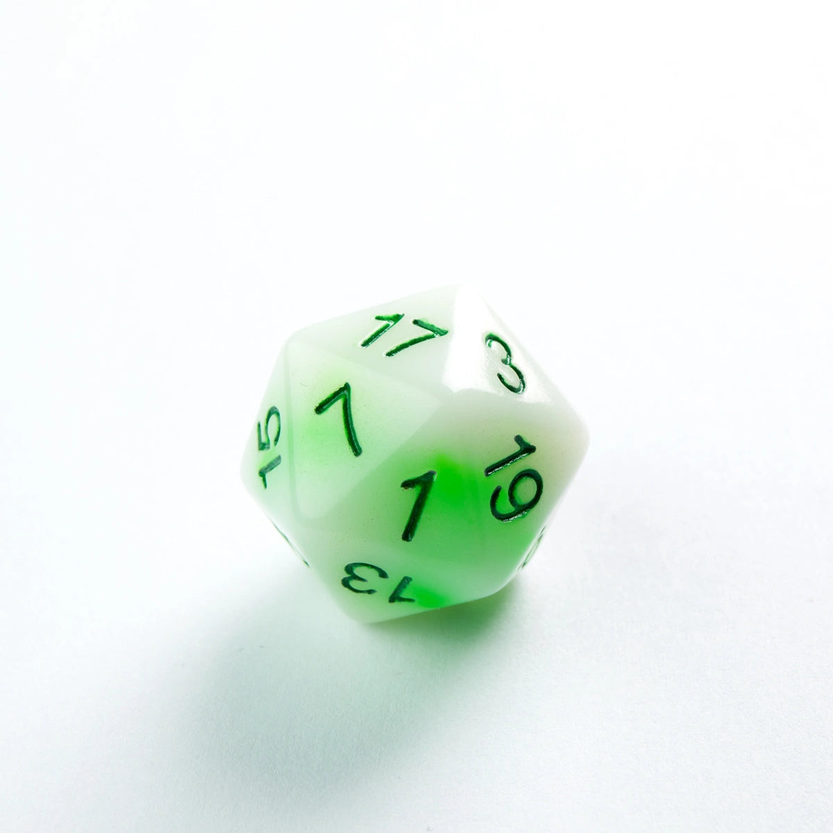 Glow Series - Toxic Stones- Set de 7 Dés JDR