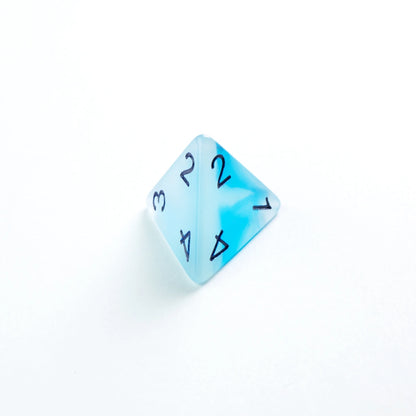 Glow Series -Icy Crumbs- Set de 7 Dés JDR