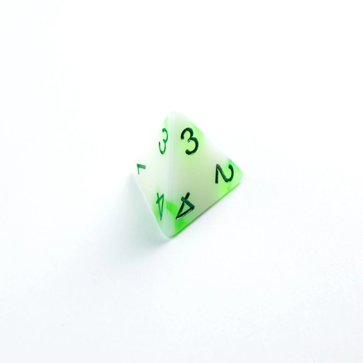 Glow Series - Toxic Stones- Set de 7 Dés JDR