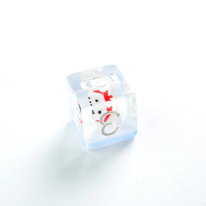 Embraced Series -Polar Bear- Set de 7 Dés JDR