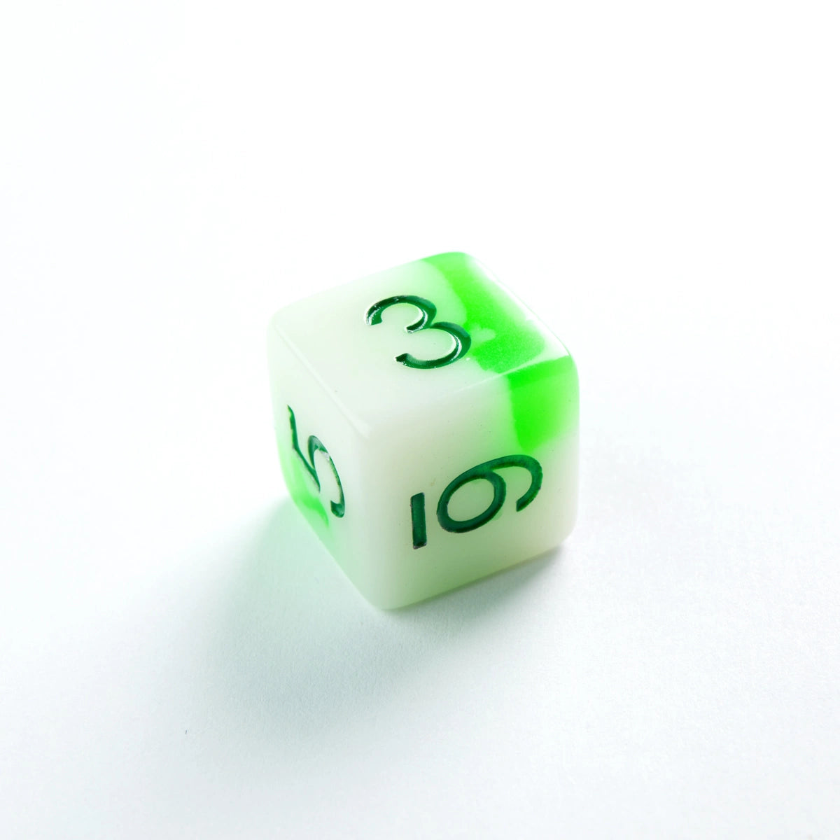 Glow Series - Toxic Stones- Set de 7 Dés JDR