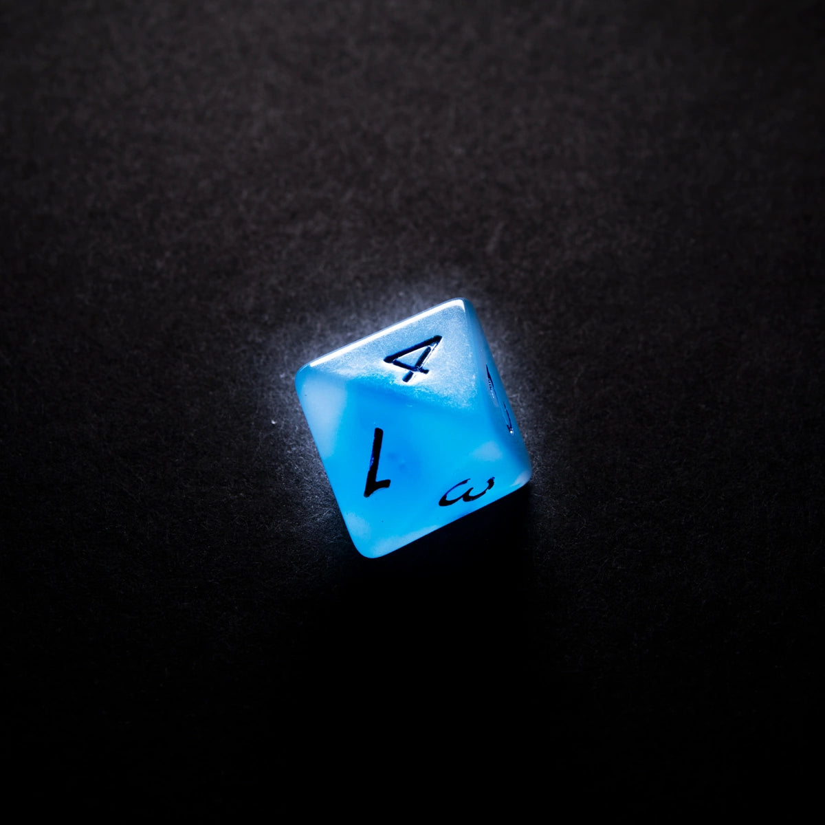 Glow Series -Icy Crumbs- Set de 7 Dés JDR
