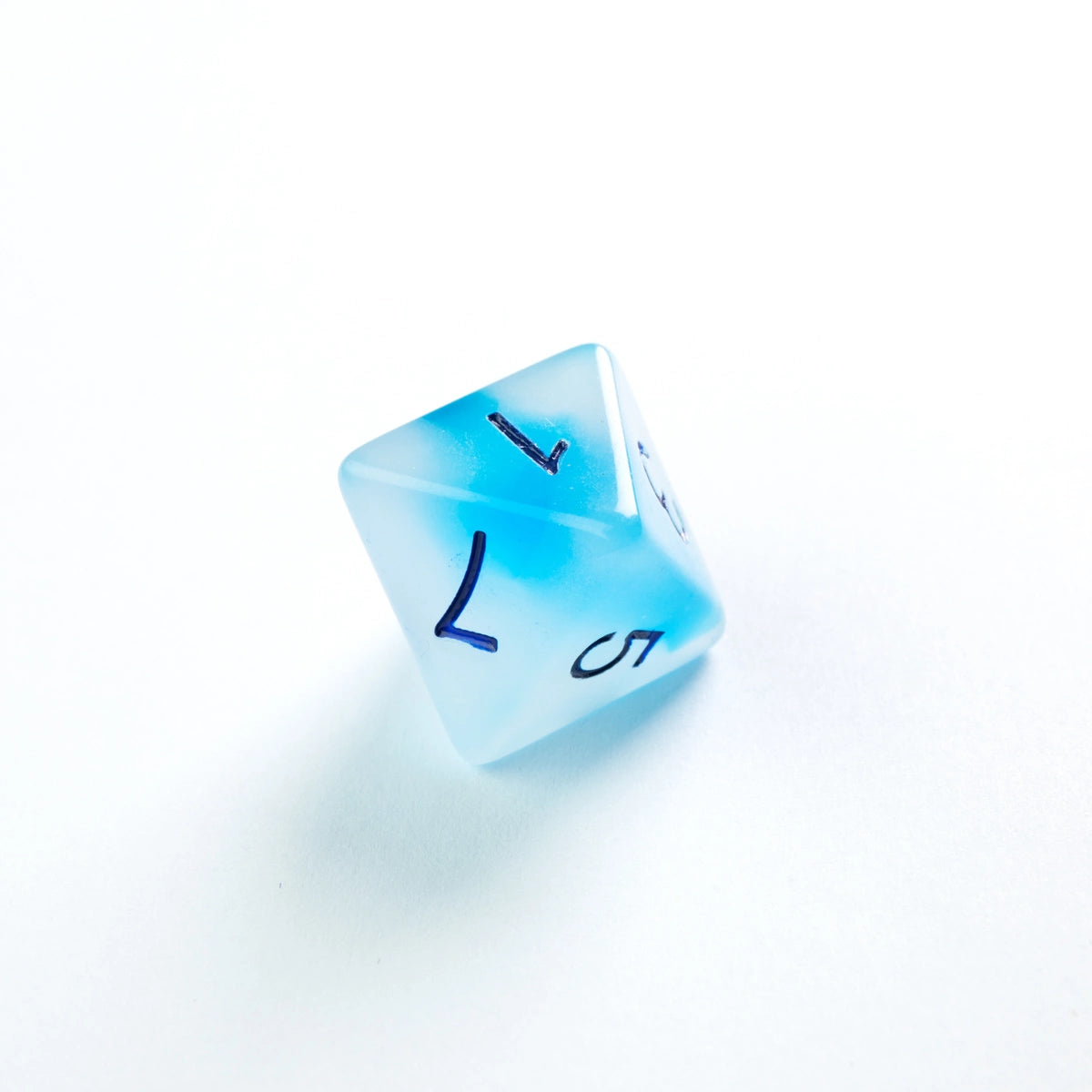 Glow Series -Icy Crumbs- Set de 7 Dés JDR