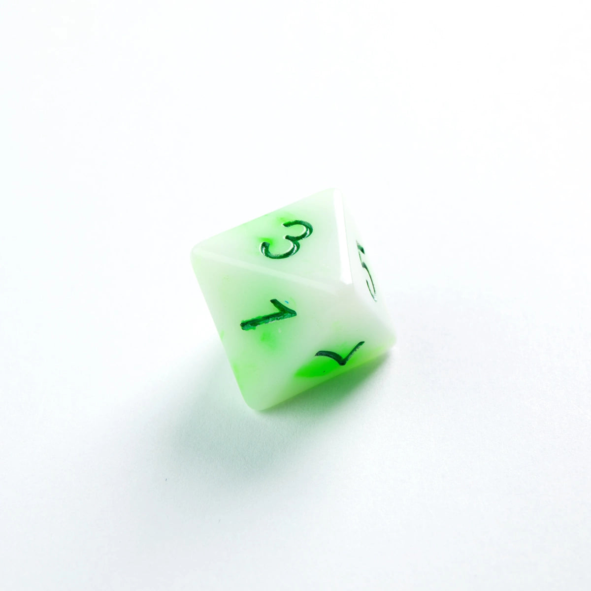 Glow Series - Toxic Stones- Set de 7 Dés JDR