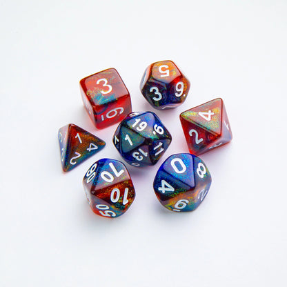 Galaxy Series -Mars- Set de 7 Dés JDR