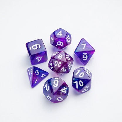 Galaxy Series -Nebula- Set de 7 Dés JDR