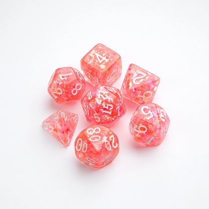 Candy-like Series -Peach- Set de 7 Dés JDR