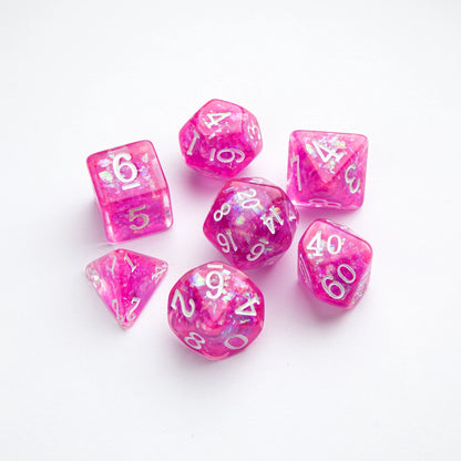 Candy-like Series -Rasberry- Set de 7 Dés JDR