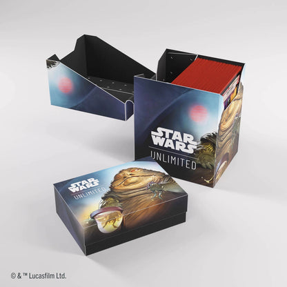 GG : SW Unlimited Soft Crate : Jabba Le Hutt & Leia Organa