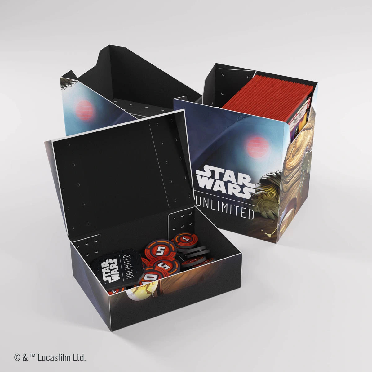 GG : SW Unlimited Soft Crate : Jabba Le Hutt & Leia Organa