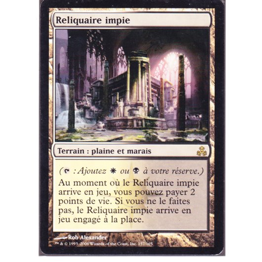 GPT Reliquaire impie