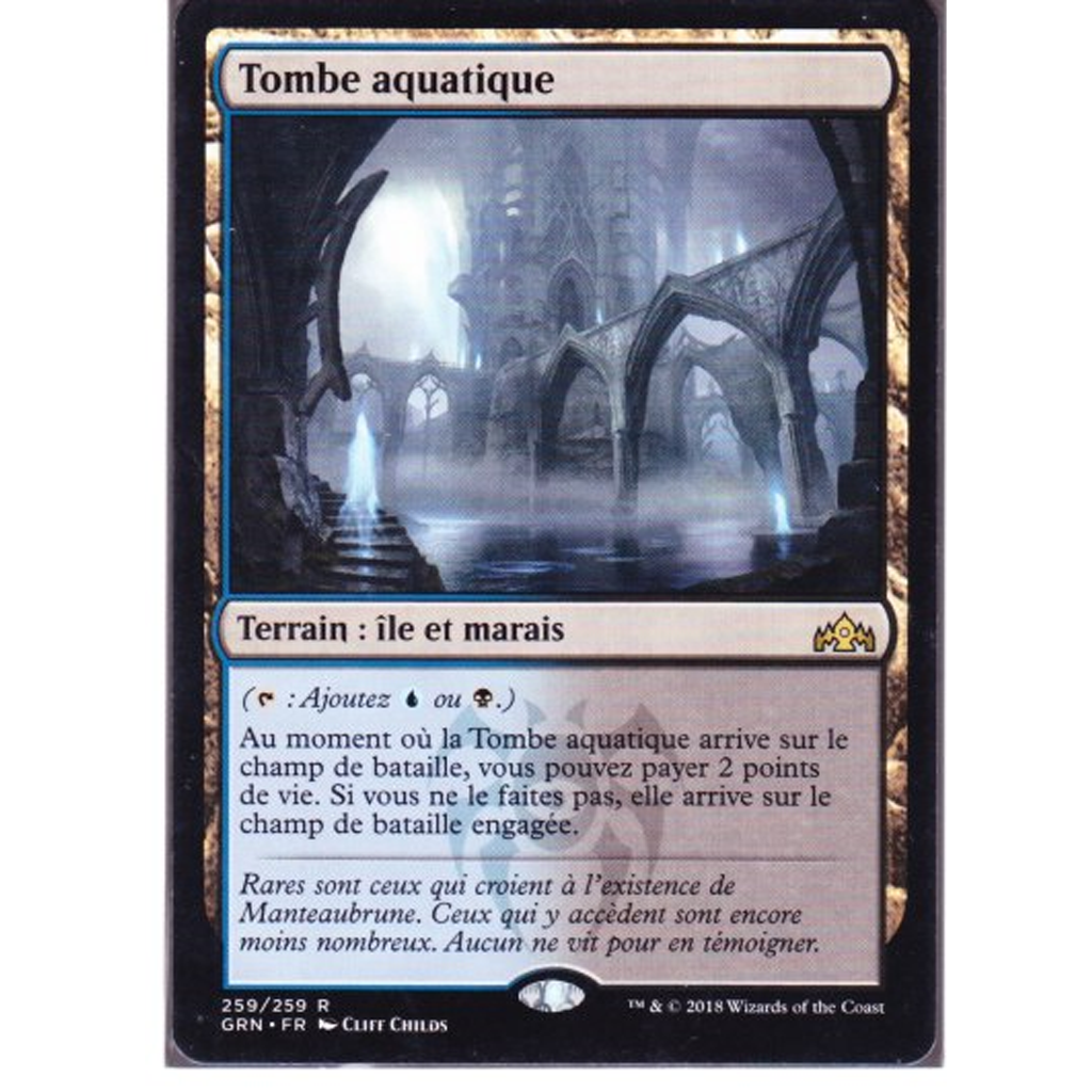 GRN Tombe aquatique