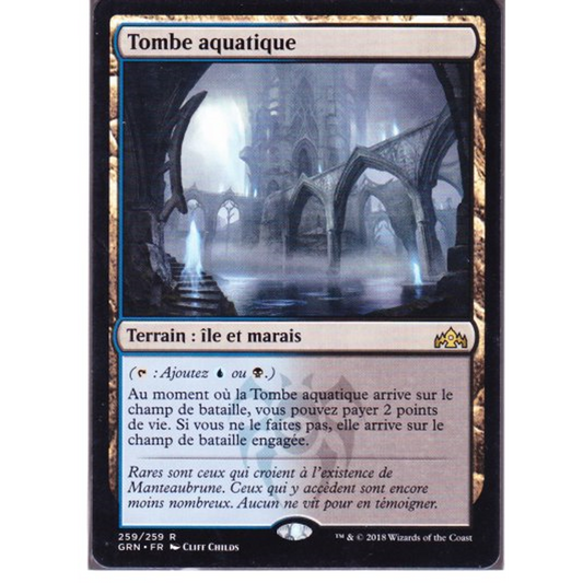 GRN Tombe aquatique