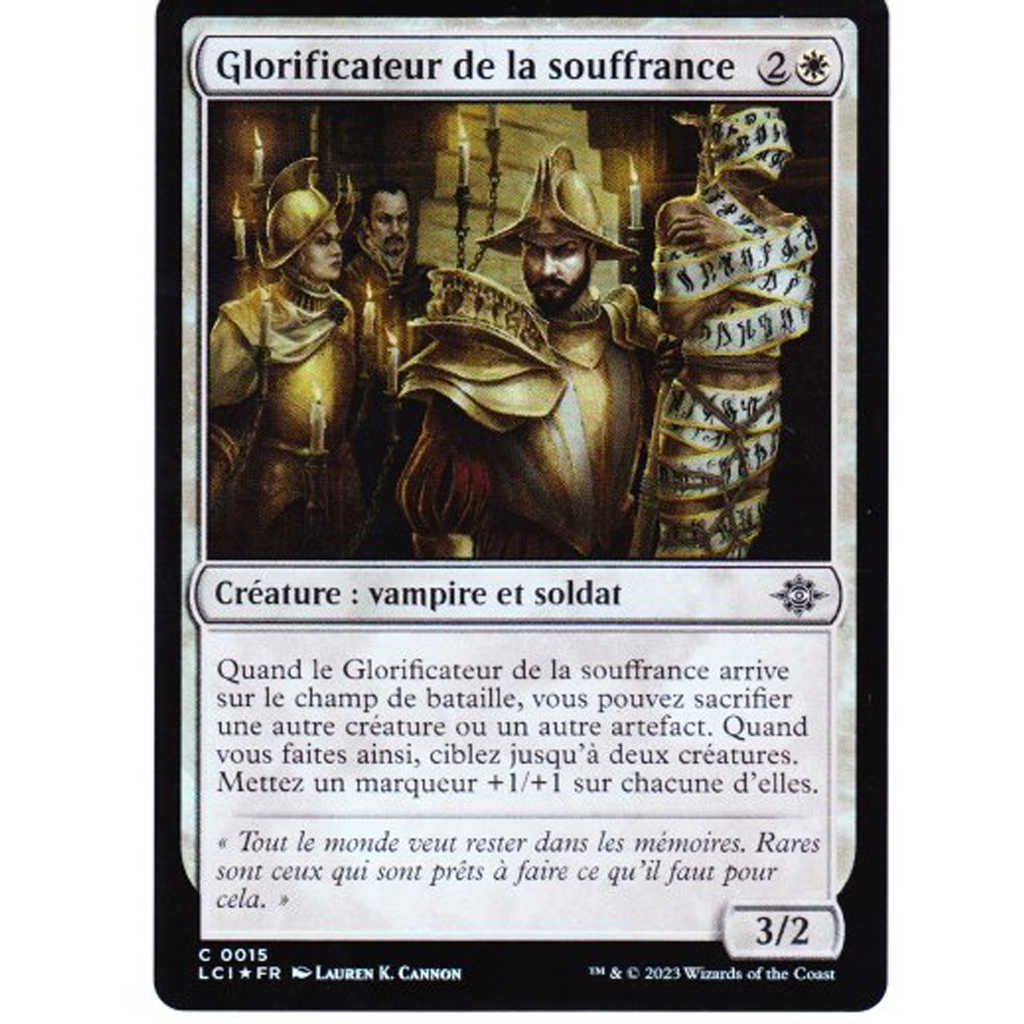 LCI Glorificateur de la souffrance *FOIL*