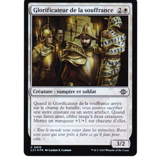 LCI Glorificateur de la souffrance *FOIL*