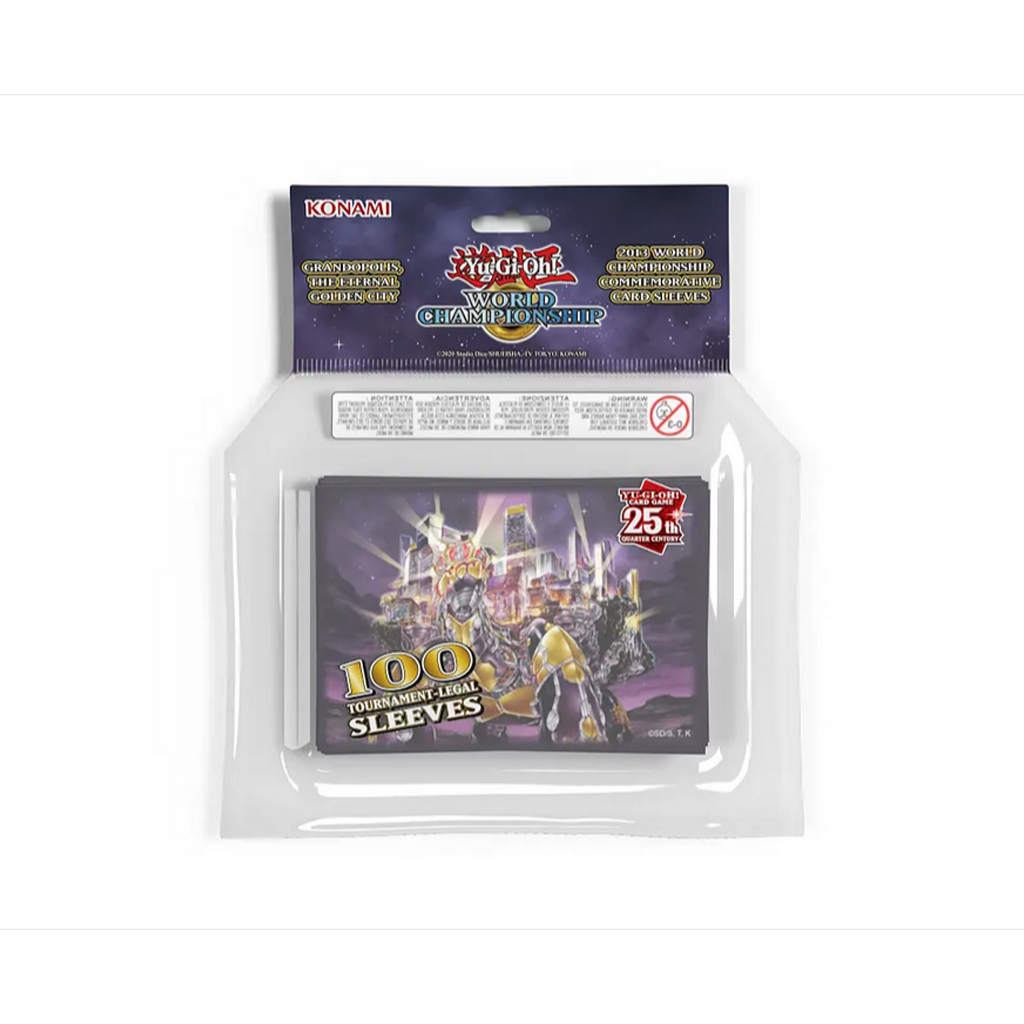 Protèges Cartes Grandopolis, The Eternal Golden City – 2013 World Championship Commemorative  (100ct) - YU-GI-OH! ACC Sleeves Small