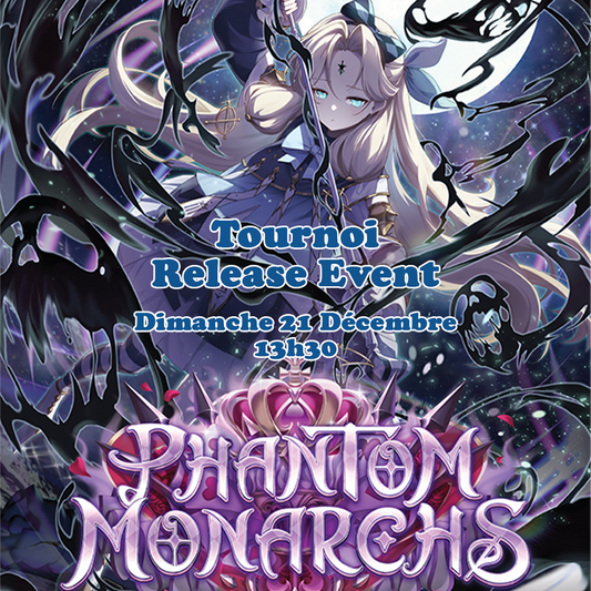 Grand Archive – Tournoi Release Event : Phantom Monarchs - 21 Décembre 13h30