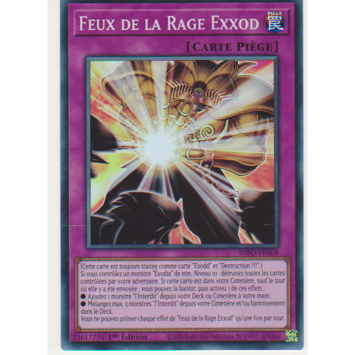 INFO Feu de la Rage Exxod