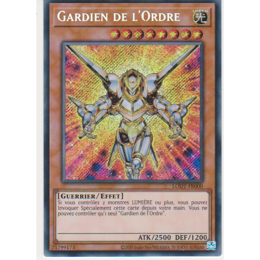 LODT Gardien de l'Ordre (V.2 - Secret Rare)