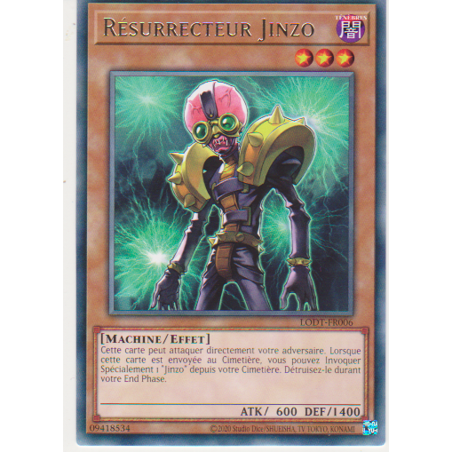 LODT Résurrecteur Jinzo (V.2 - Rare)