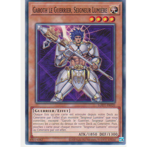 LODT Garoth le Guerrier, Seigneur Lumière (V.2 - Common)