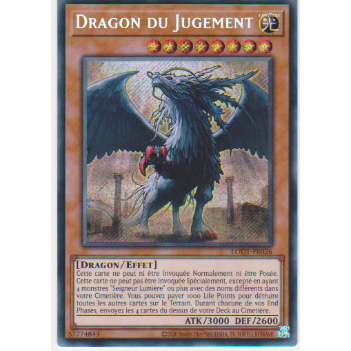 LODT Dragon du Jugement (V.2 - Secret Rare)