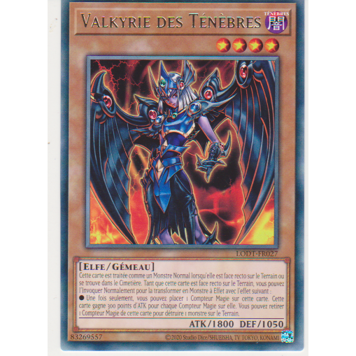 LODT Valkyrie des Ténèbres (V.2 - Rare)