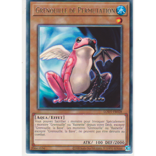 LODT Grenouille de Permutation (V.2 - Rare)