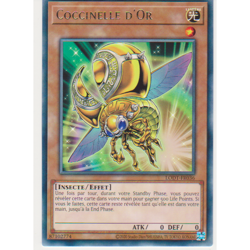 LODT Coccinelle d'Or (V.2 - Rare)