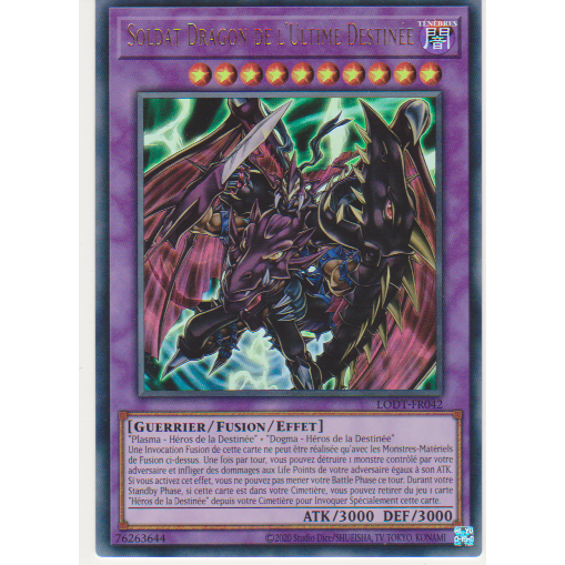 LODT Soldat Dragon de l'Ultime Destinée (V.2 - Ultra Rare)