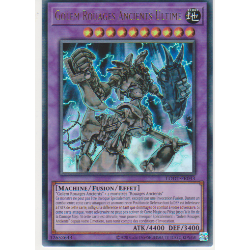 LODT Golem Rouages Ancients Ultime (V.2 - Ultra Rare)