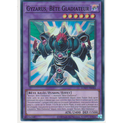 LODT Gyzarus, Bête Gladiateur (V.2 - Super Rare)