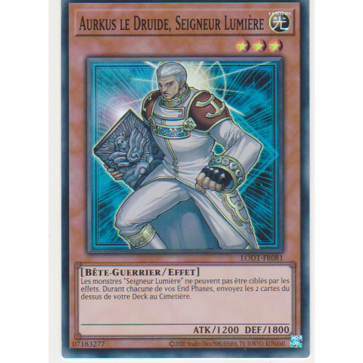 LODT Aurkus le Druide, Seigneur Lumière (V.2 - Super Rare)